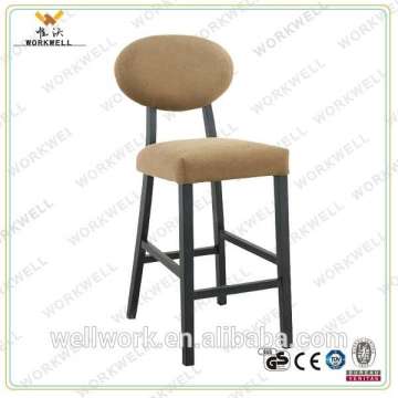 WorkWell Modern High Quality Bar Furniture Solid Wood Bar Chair KW-B2389a